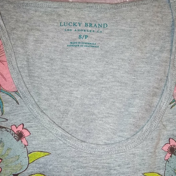 Lucky 🍀 Brand Floral  ❇️ Tank - Picture 4 of 8